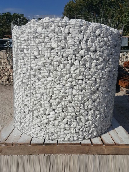Ciottolo Bianco Carrara in Cesta 15ql